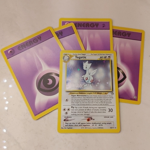 Pokemon TOGETIC 16/111 Holo card - Picture 2 of 3